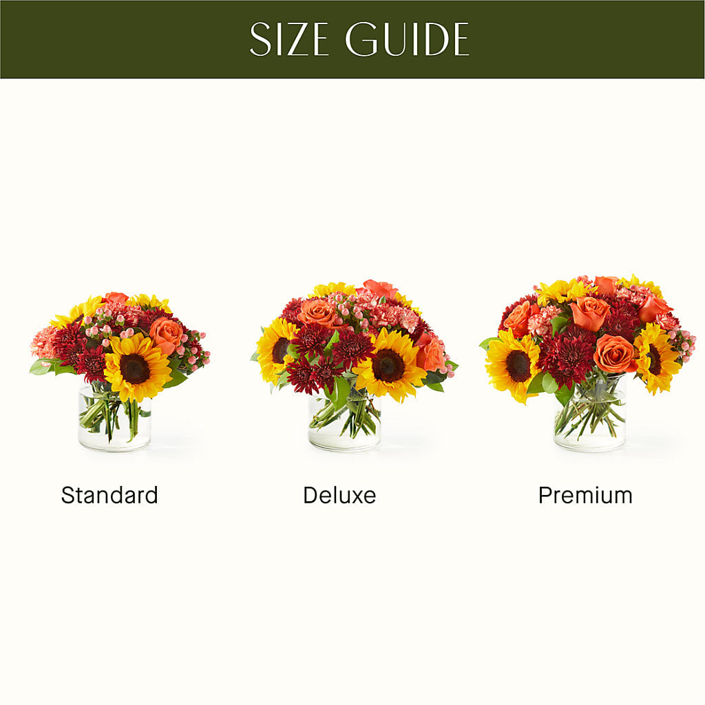 September Sunset Bouquet –  Pavilions, Pleasanton CA