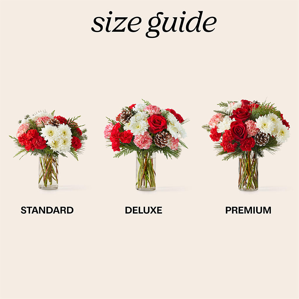Candy Cane Lane Bouquet –  Pavilions, Pleasanton CA