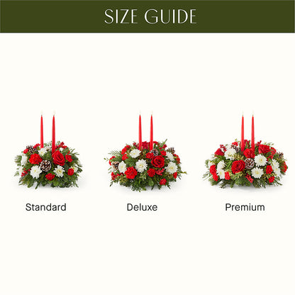 Holiday Soiree Centerpiece –  Pavilions, Pleasanton CA