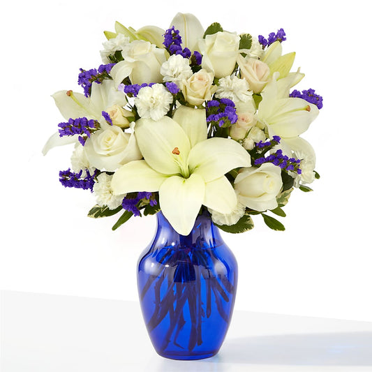 Sapphire Rush Bouquet –  Pavilions, Pleasanton CA