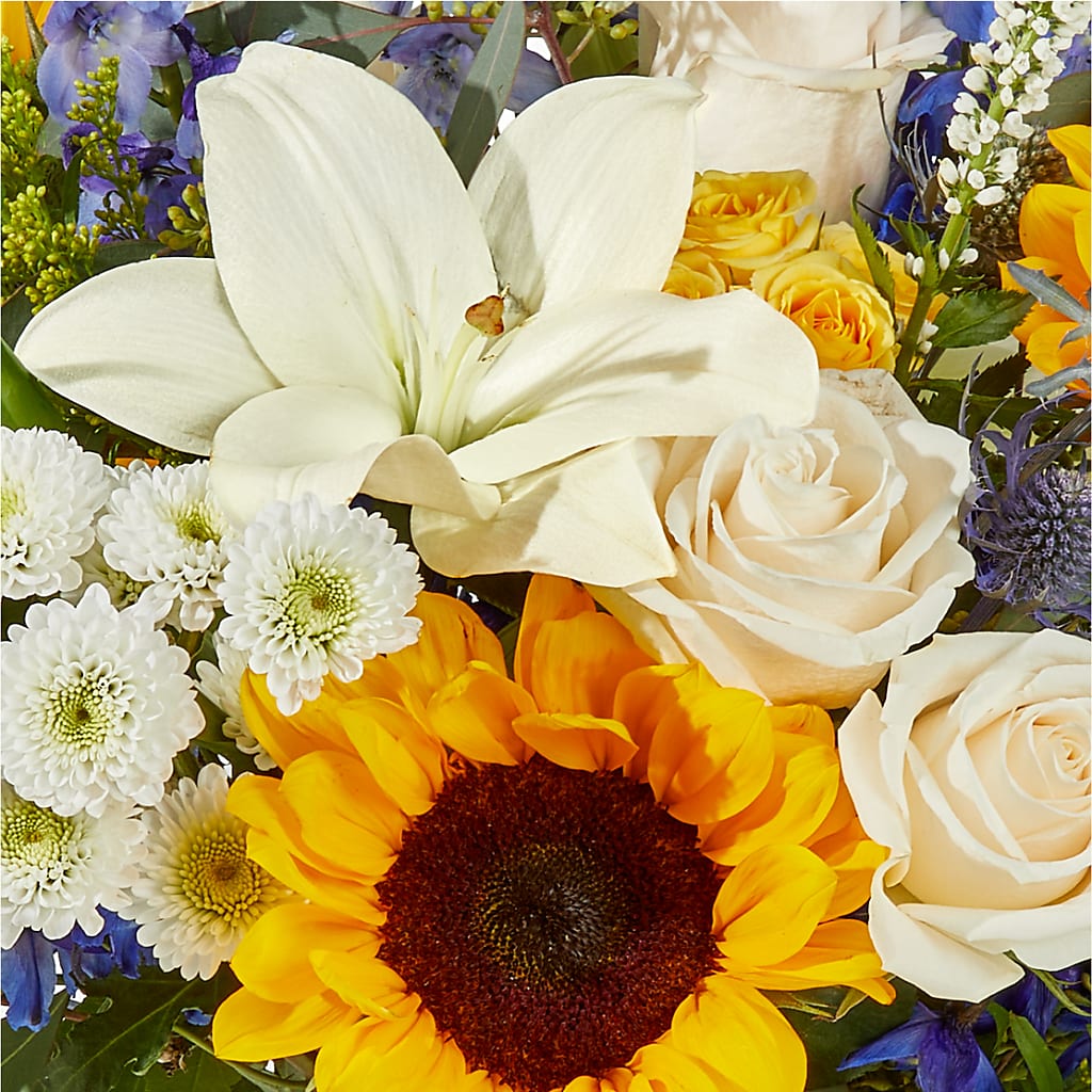 Wonderfully Sunny Bouquet –  Pavilions, Pleasanton CA