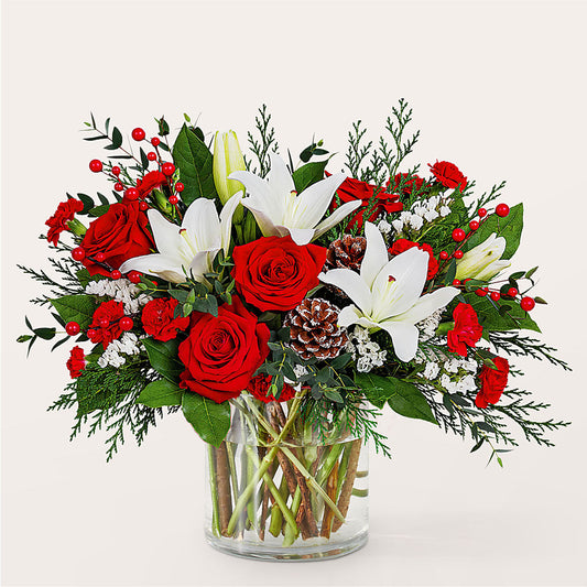 Best in Snow Bouquet –  Pavilions, Pleasanton CA